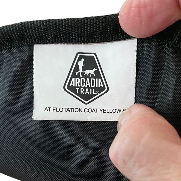 ARCADIA TRAIL - SMALL DOG - NEON / REFLECTIVE DOG FLOATATION COAT - EXC. COND. - Picture 7 of 9